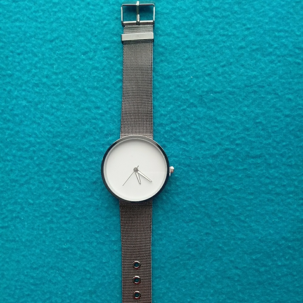 Unisex Silver Watch